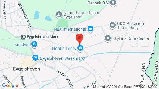 Bedrijfsruimtes for rent i Kerkrade - kort over placeringen