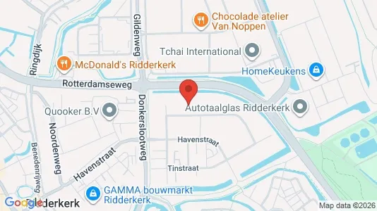 Bedrijfsruimtes for rent i Ridderkerk - kort over placeringen