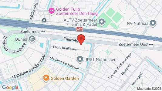 Kantorruimte for rent i Zoetermeer - kort over placeringen