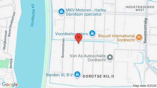 Bedrijfsruimtes for rent i Dordrecht - kort over placeringen