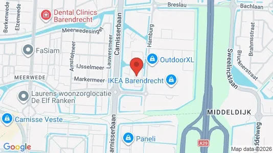 Bedrijfsruimtes for rent i Barendrecht - kort over placeringen
