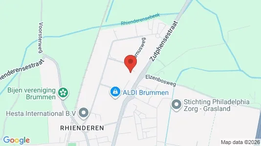 Bedrijfsruimtes for rent i Brummen - kort over placeringen