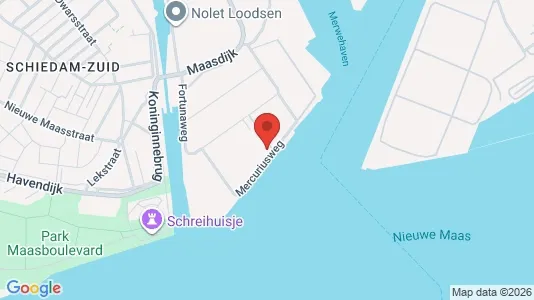 Bedrijfsruimtes for rent i Schiedam - kort over placeringen