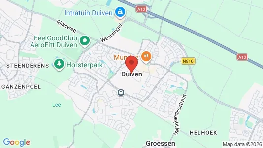 Kantorruimte for rent i Duiven - kort over placeringen