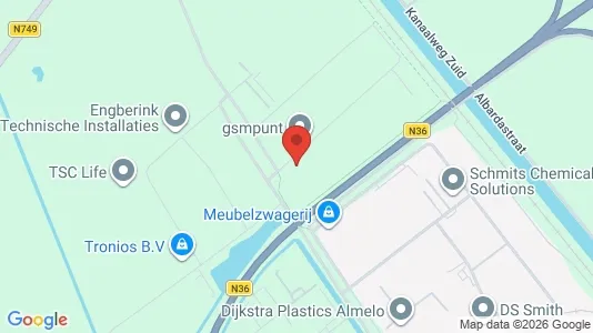Grond for sale i Almelo - kort over placeringen