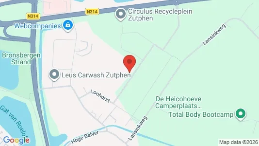 Bedrijfsruimtes for sale i Zutphen - kort over placeringen