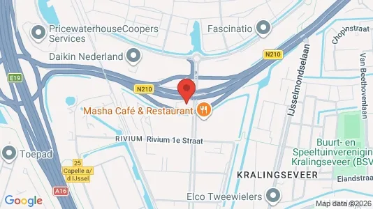 Kantorruimte for rent i Capelle aan den IJssel - kort over placeringen