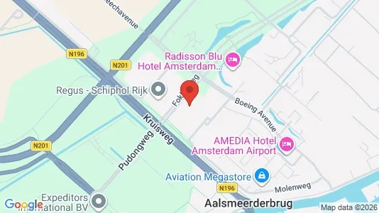 Kantorruimte for rent i Haarlemmermeer - kort over placeringen