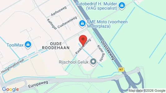 Kantorruimte for rent i Groningen - kort over placeringen