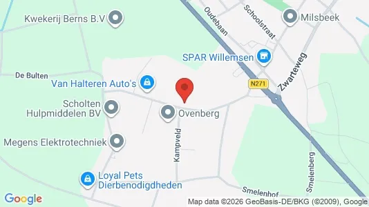 Kantorruimte for rent i Gennep - kort over placeringen