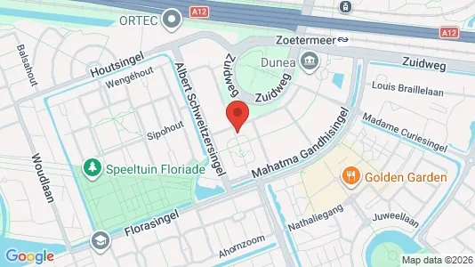 Kantorruimte for sale i Zoetermeer - kort over placeringen