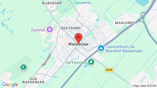 Horeca panden for rent i Wassenaar - kort over placeringen