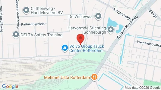 Kantorruimte for rent i Rotterdam Charlois - kort over placeringen