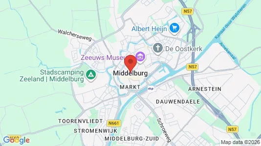 Bedrijfsruimtes for rent i Middelburg - kort over placeringen