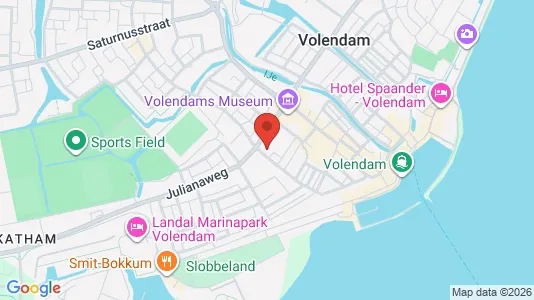 Kantorruimte for rent i Edam-Volendam - kort over placeringen