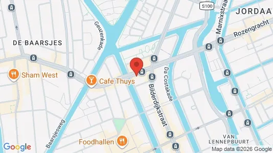 Bedrijfsruimtes for rent i Amsterdam Oud-West - kort over placeringen