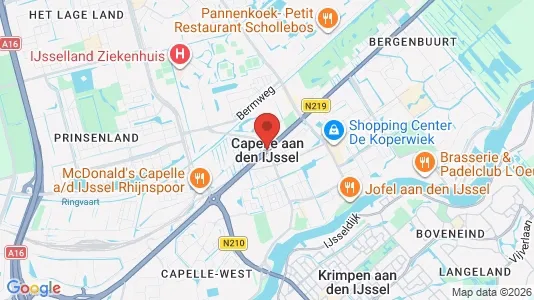Kantorruimte for rent i Capelle aan den IJssel - kort over placeringen
