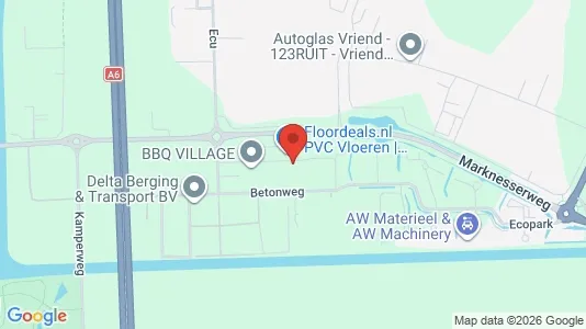 Producties for rent i Noordoostpolder - kort over placeringen