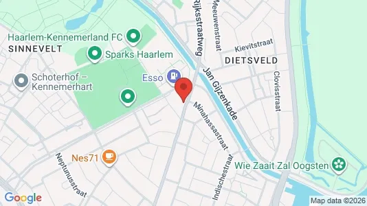 Bedrijfsruimtes for rent i Haarlem - kort over placeringen