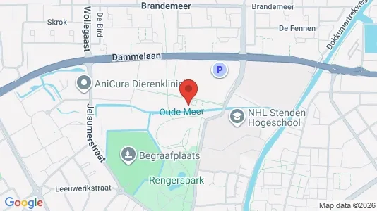 Kantorruimte for rent i Leeuwarden - kort over placeringen