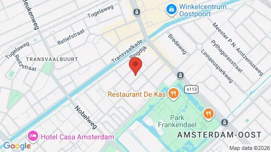 Kantorruimte for rent i Amsterdam Oost-Watergraafsmeer - kort over placeringen