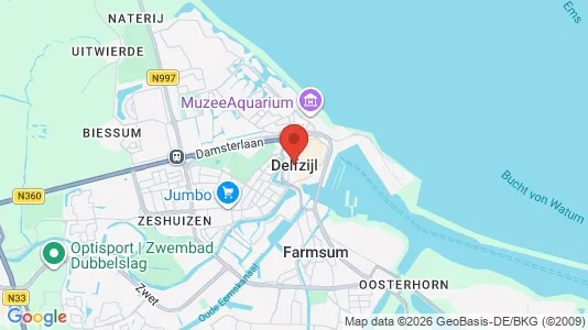 Bedrijfsruimtes for sale i Delfzijl - kort over placeringen
