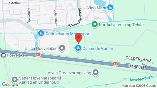 Producties for sale i Nijkerk - kort over placeringen