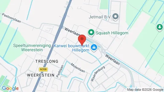 Bedrijfsruimtes for rent i Hillegom - kort over placeringen