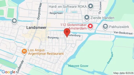 Bedrijfsruimtes for sale i Landsmeer - kort over placeringen