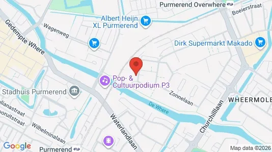 Bedrijfsruimtes for sale i Purmerend - kort over placeringen