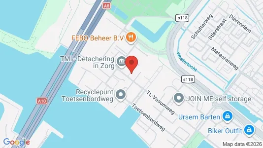 Bedrijfsruimtes for rent i Amsterdam Noord - kort over placeringen