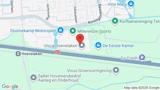 Kantorruimte for rent i Nijkerk - kort over placeringen
