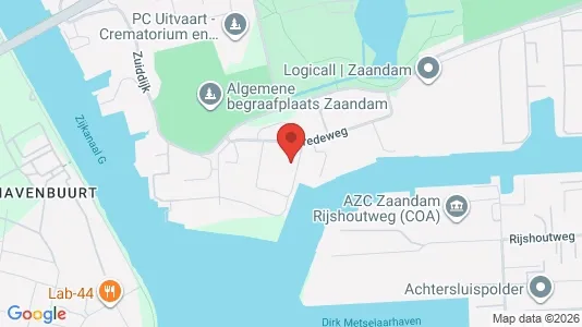 Kantorruimte for rent i Zaanstad - kort over placeringen