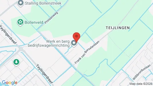 Bedrijfsruimtes for rent i Teylingen - kort over placeringen