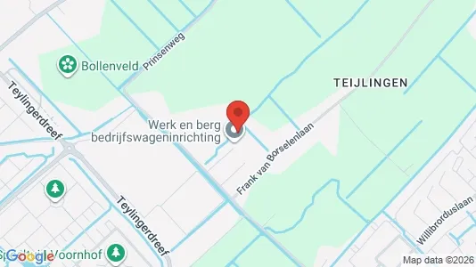 Bedrijfsruimtes for rent i Teylingen - kort over placeringen