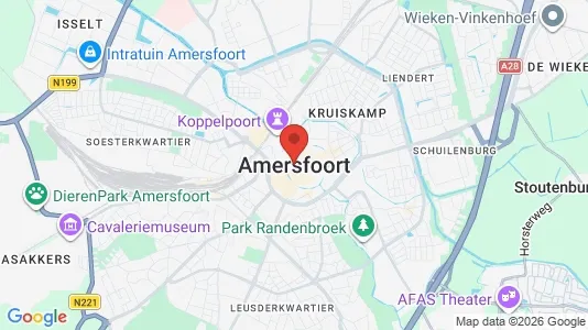 Bedrijfsruimtes for rent i Amersfoort - kort over placeringen