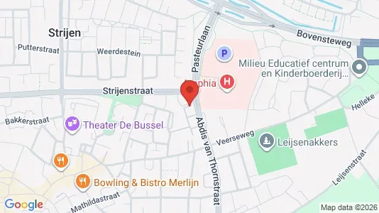 Kantorruimte for rent i Oosterhout - kort over placeringen