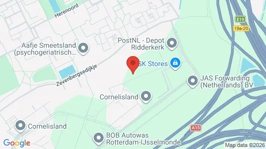 Bedrijfsruimtes for rent i Ridderkerk - kort over placeringen
