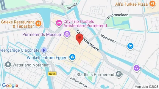 Bedrijfsruimtes for sale i Purmerend - kort over placeringen