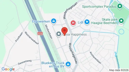 Bedrijfsruimtes for rent i Breda - kort over placeringen