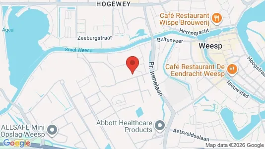 Bedrijfsruimtes for rent i Weesp - kort over placeringen