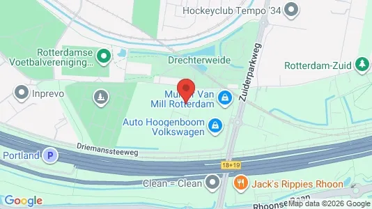 Bedrijfsruimtes for sale i Rotterdam Charlois - kort over placeringen