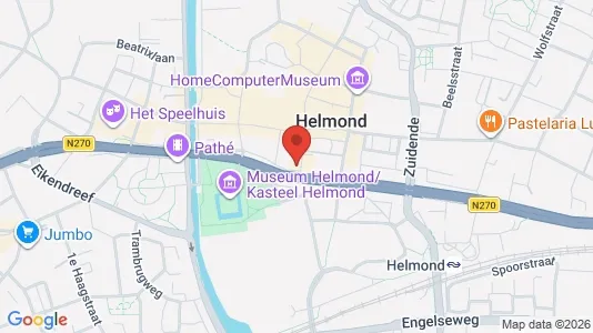 Kantorruimte for rent i Helmond - kort over placeringen