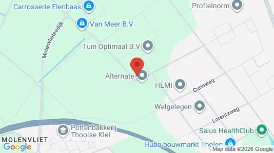 Bedrijfsruimtes for rent i Tholen - kort over placeringen