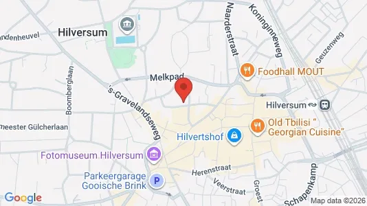 Bedrijfsruimtes for sale i Hilversum - kort over placeringen
