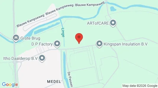 Bedrijfsruimtes for rent i Tiel - kort over placeringen