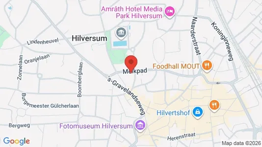 Kantorruimte for rent i Hilversum - kort over placeringen