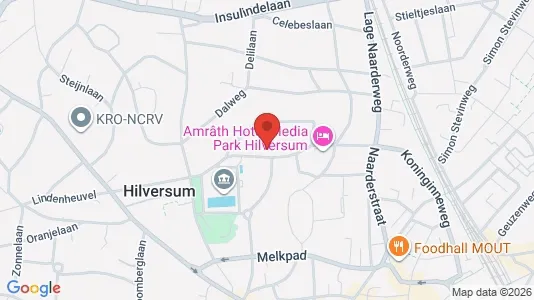 Kantorruimte for rent i Hilversum - kort over placeringen
