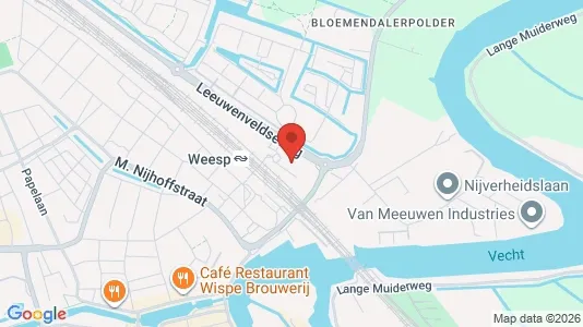 Kantorruimte for rent i Weesp - kort over placeringen