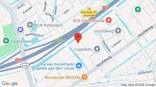 Kantorruimte for rent i Capelle aan den IJssel - kort over placeringen